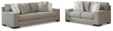 Maggie Flax Sofa And Loveseat - Ella Furniture