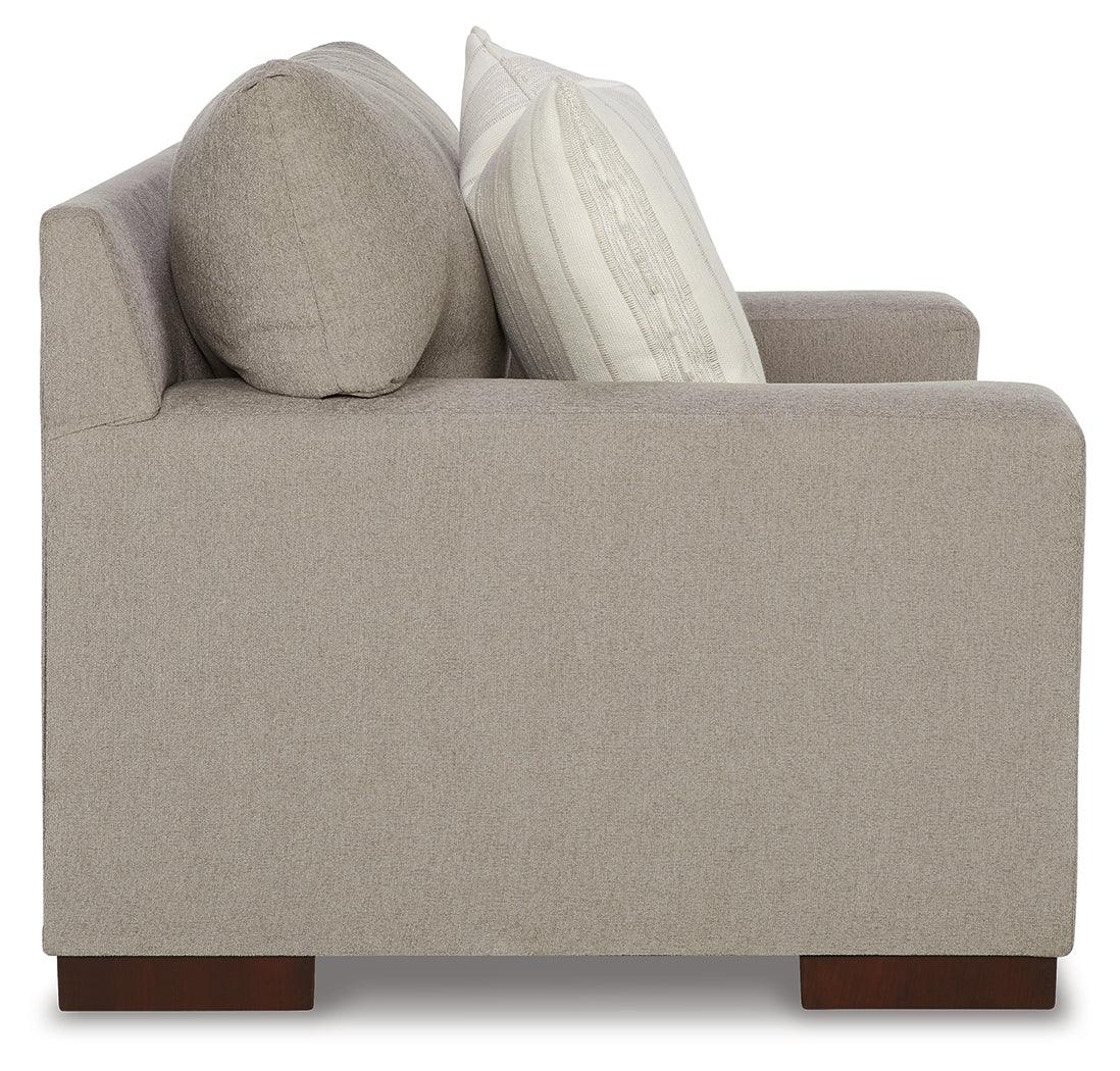 Maggie Flax Sofa, Loveseat, Chair And Ottoman - Ella Furniture