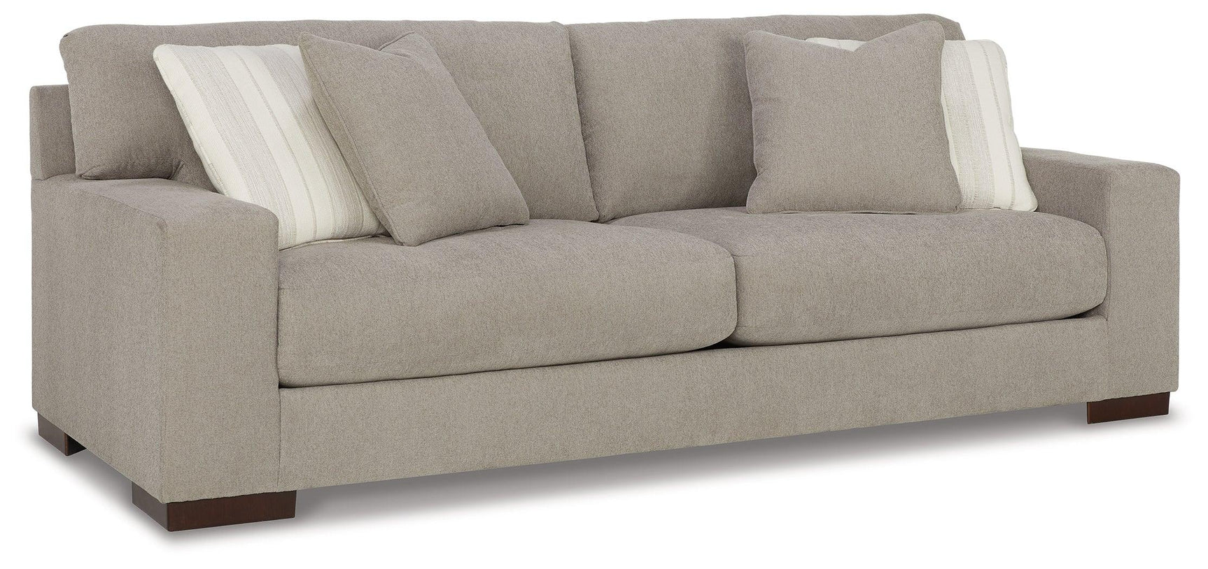 Maggie Flax Sofa, Loveseat, Chair And Ottoman - Ella Furniture