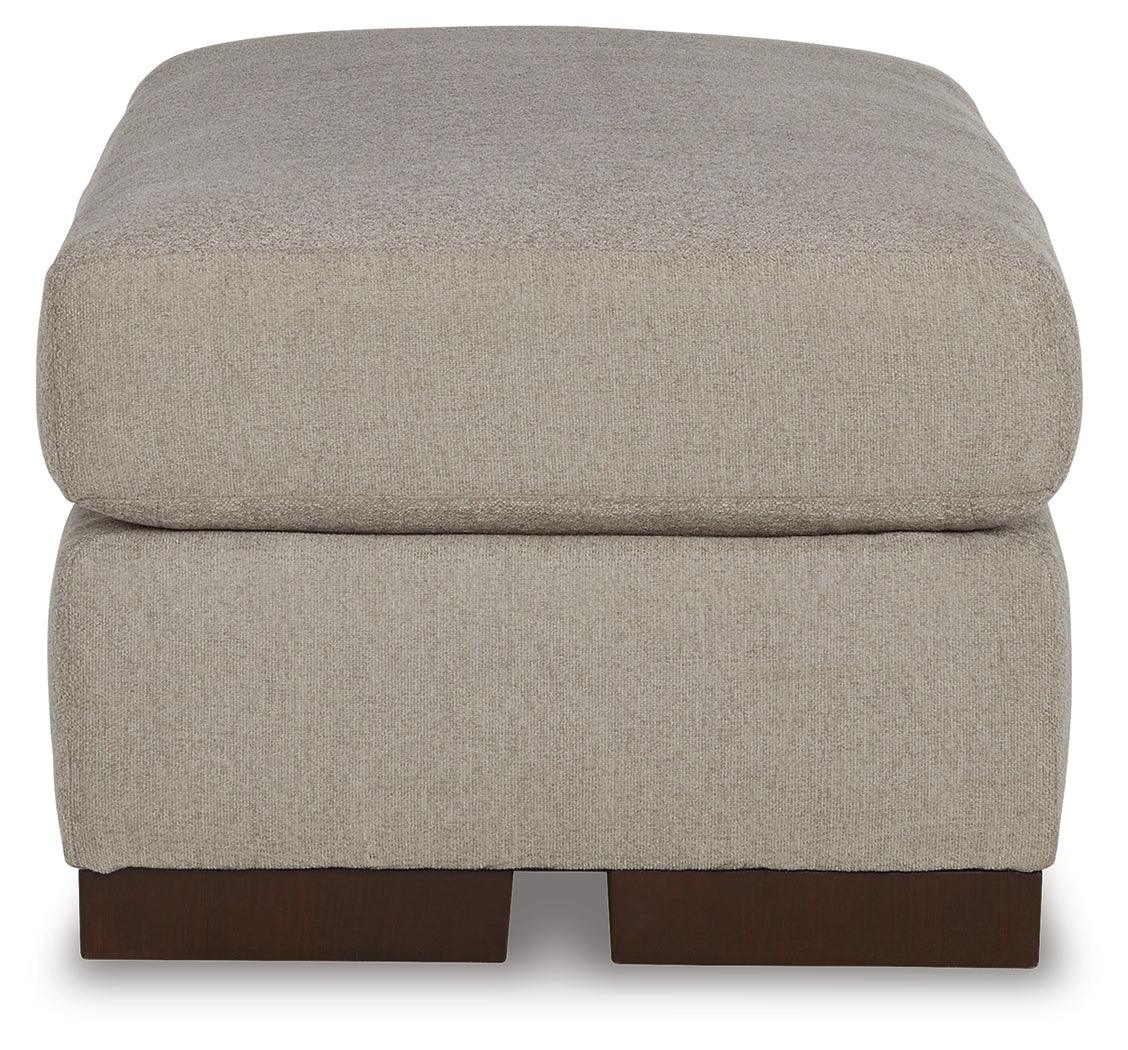 Maggie Flax Sofa, Loveseat, Chair And Ottoman - Ella Furniture