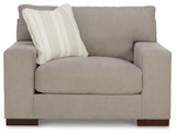 Maggie Flax Sofa, Loveseat, Chair And Ottoman - Ella Furniture