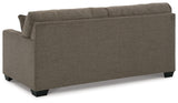 Mahoney Chocolate Sofa And Loveseat - Ella Furniture