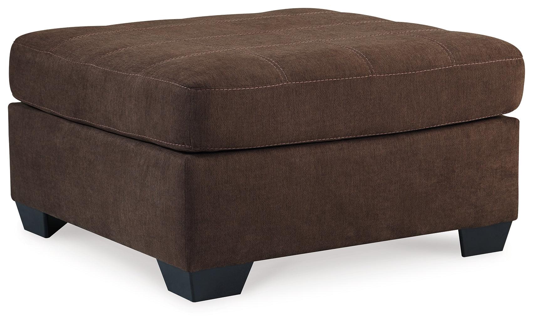 Maier Walnut 2-Piece Sectional With Ottoman PKG010961 - 45221S1 | 4522108 - Ella Furniture