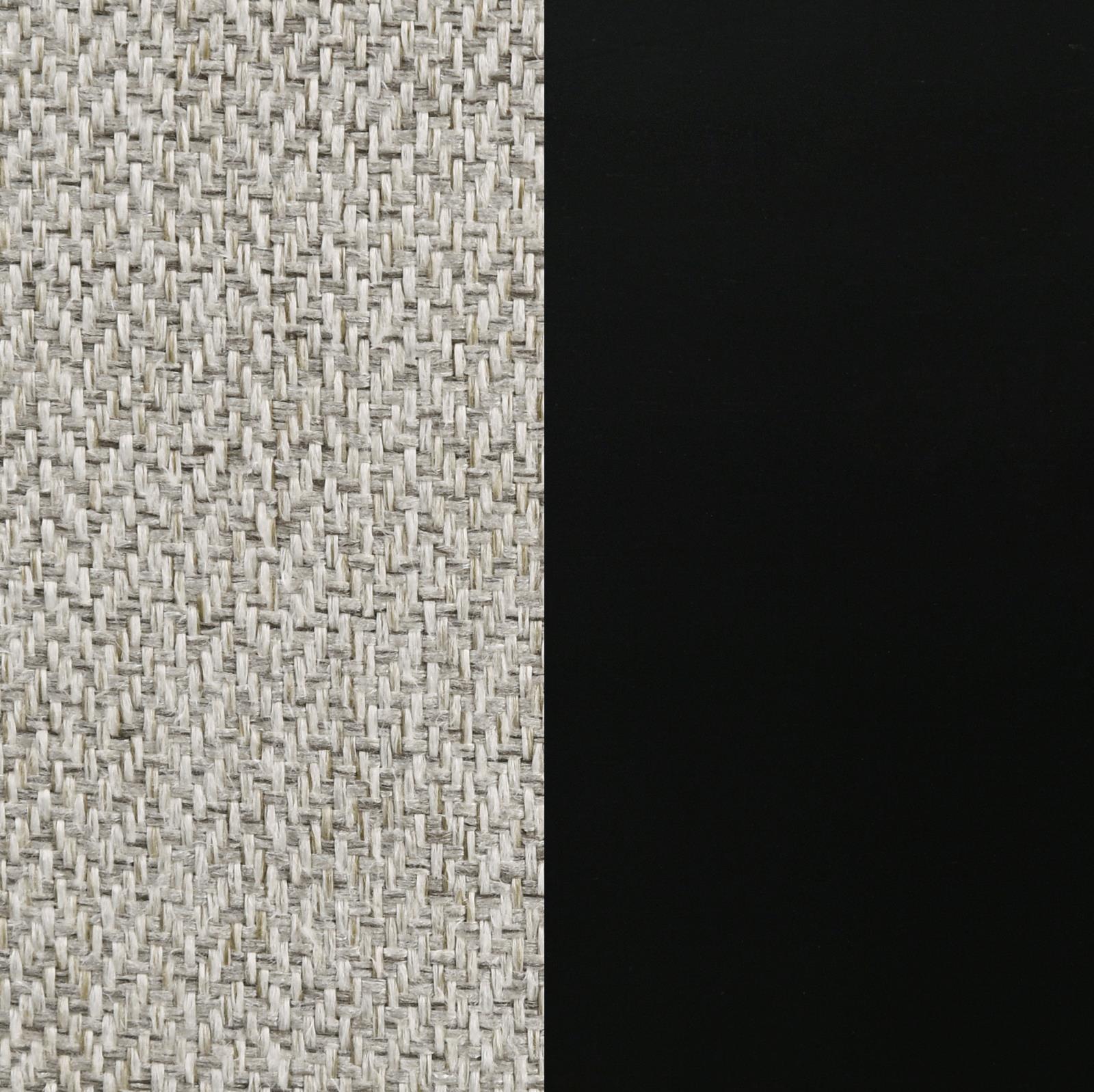 Malia Upholstered Solid Back Dining Side Chair Beige And Black (Set Of 2) 122342 - Ella Furniture