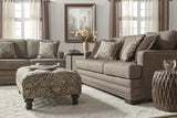 Malibu Buckhorn Tan Fabric Sofa + Loveseat - Ella Furniture