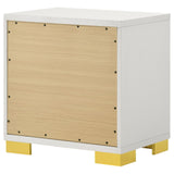 Marceline 2-Drawer Nightstand White 222932 - Ella Furniture