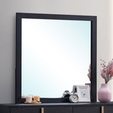 Marceline Dresser Mirror Black 222834 - Ella Furniture