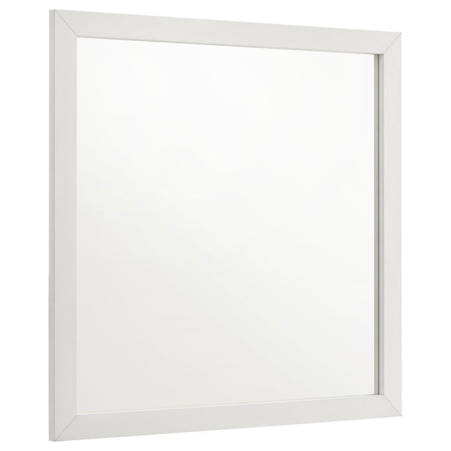 Marceline Dresser Mirror White 222934 - Ella Furniture