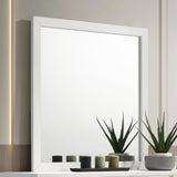 Marceline Dresser Mirror White 222934 - Ella Furniture