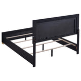 Marceline Full Bed With LED Headboard Black 222831F - Ella Furniture
