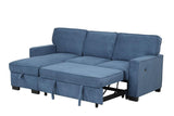Marcos Sectional With Pull-out Bed - Ella Furniture
