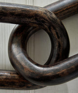 Mardelby Distressed Black Sculpture - Ella Furniture