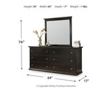 Maribel Black Panel Bedroom Set - Ella Furniture