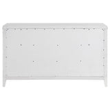 Marielle 6-drawer Bedroom Dresser Distressed White 224843 - Ella Furniture