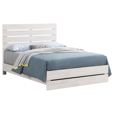 Marion Coastal White Panel Bedroom Set - Ella Furniture