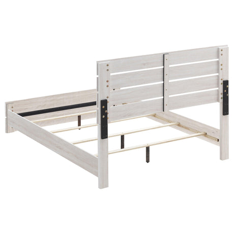 Marion Coastal White Panel Bedroom Set - Ella Furniture