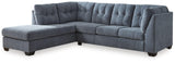 Marleton Denim 2-Piece Sectional With Ottoman PKG015806 - 55303S1 | 5530308 - Ella Furniture