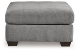 Marleton Gray 2-Piece Sleeper Sectional With Ottoman - Ella Furniture