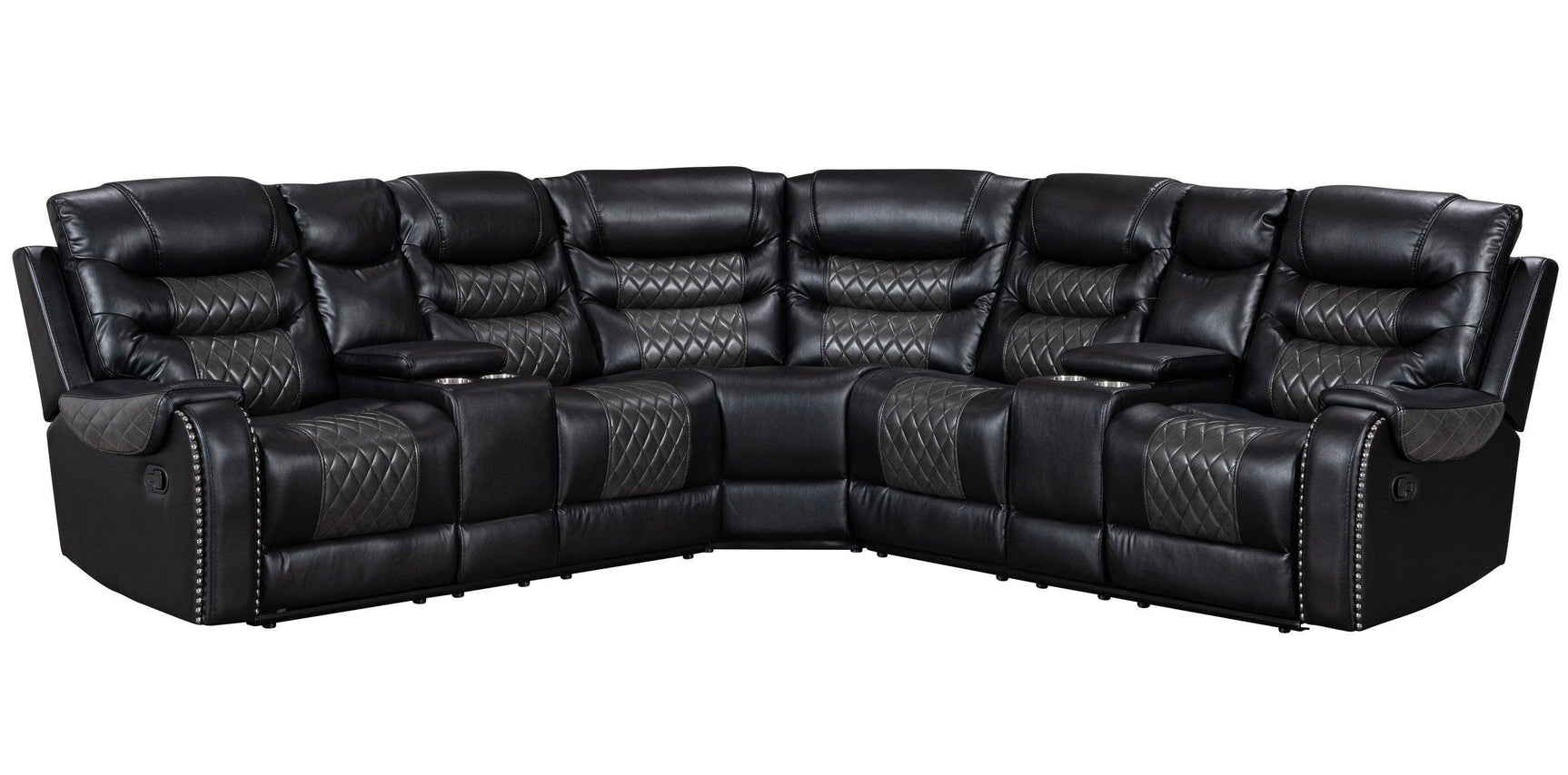 Martin81 Reclining Sectional - Ella Furniture