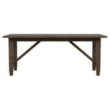 MATISSE COLLECTION Matisse Rectangular 94-inch Wood Dining Table Light Brown 108311 - Ella Furniture