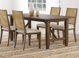 MATISSE COLLECTION Matisse Rectangular 94-inch Wood Dining Table Light Brown 108311 - Ella Furniture