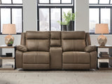 Max-Momentum Biscotti 3-Piece Power Reclining Sectional Loveseat with Audio Console view 5