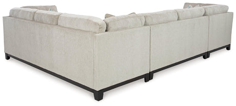 Maxon Place Stone 3-Piece Sectional with Chaise - Ella Furniture