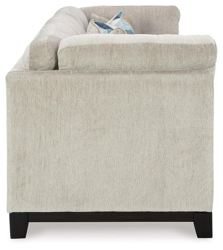 Maxon Place Stone Chenille Sofa - Ella Furniture