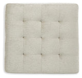 Maxon Place Stone Oversized Accent Ottoman - Ella Furniture