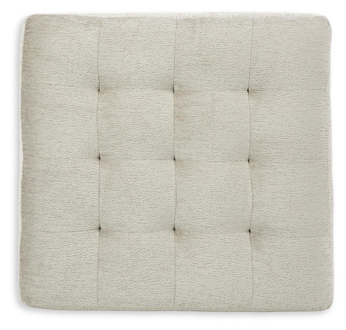 Maxon Place Stone Oversized Accent Ottoman - Ella Furniture