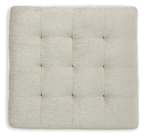 Maxon Place Stone Oversized Accent Ottoman - Ella Furniture
