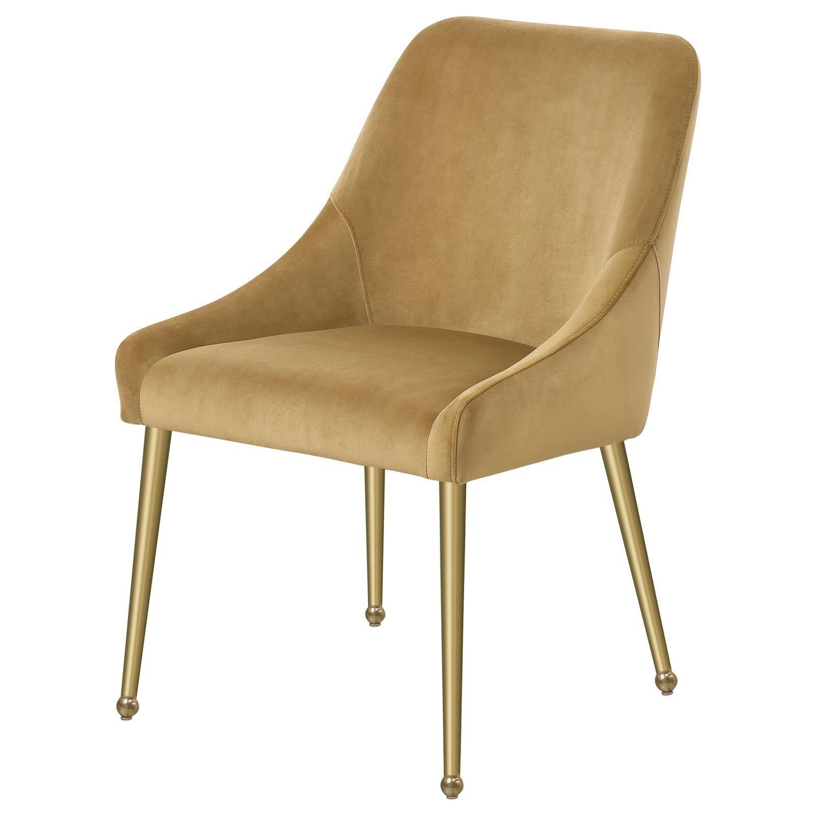 Mayette Parsons Wingback Dining Side Chairs Cognac (Set Of 2) 107582 - Ella Furniture