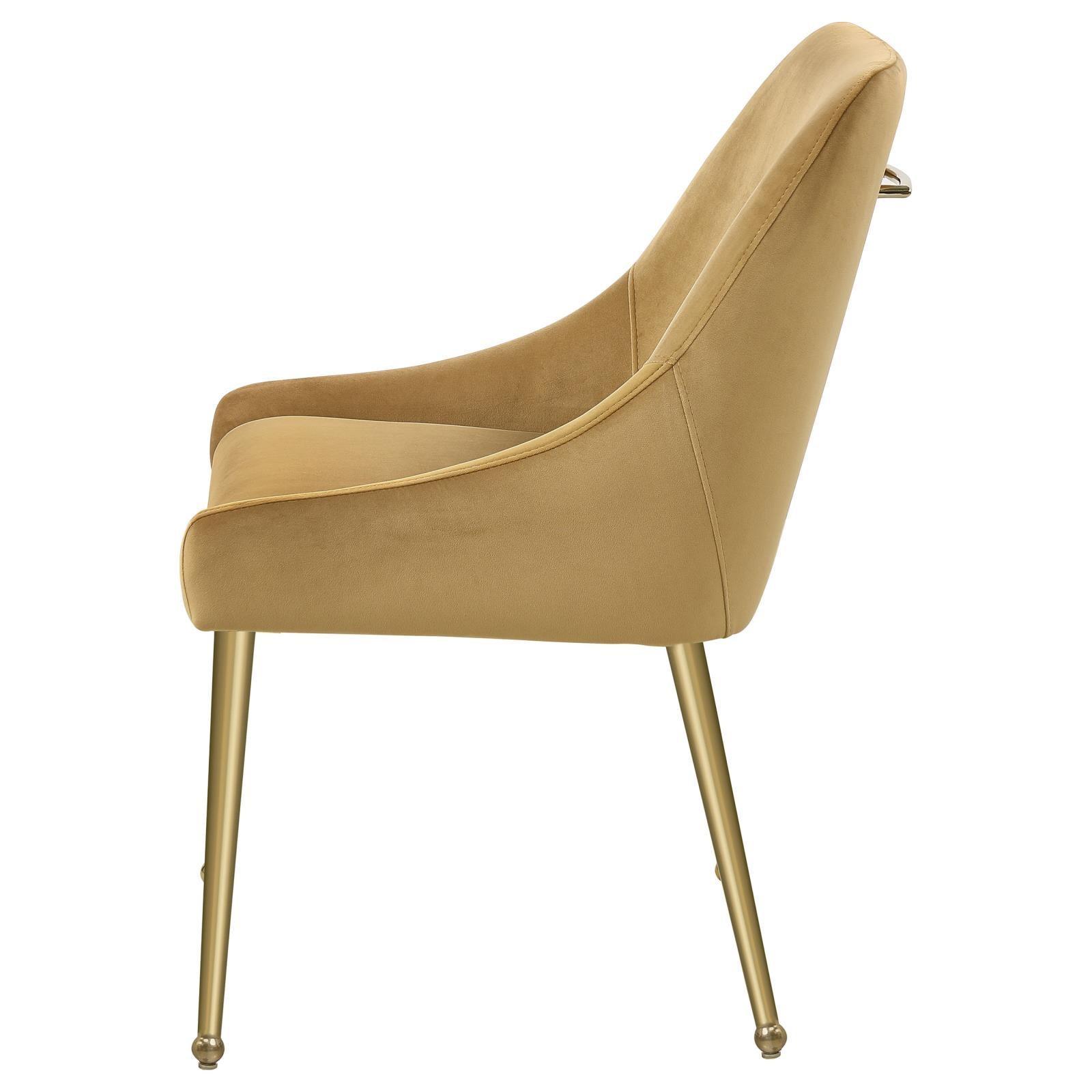 Mayette Parsons Wingback Dining Side Chairs Cognac (Set Of 2) 107582 - Ella Furniture