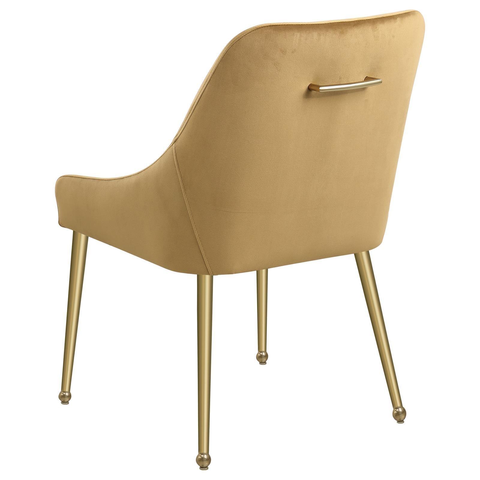 Mayette Parsons Wingback Dining Side Chairs Cognac (Set Of 2) 107582 - Ella Furniture