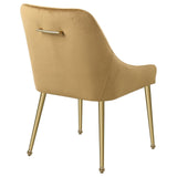 Mayette Parsons Wingback Dining Side Chairs Cognac (Set Of 2) 107582 - Ella Furniture