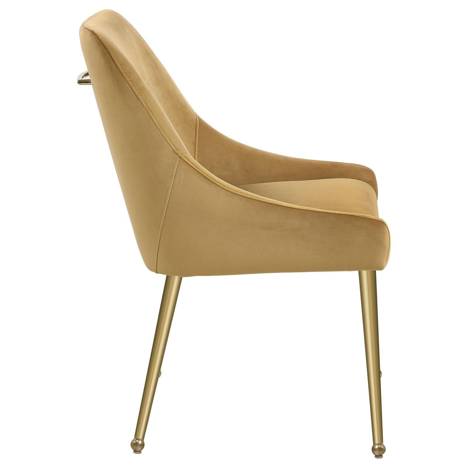 Mayette Parsons Wingback Dining Side Chairs Cognac (Set Of 2) 107582 - Ella Furniture