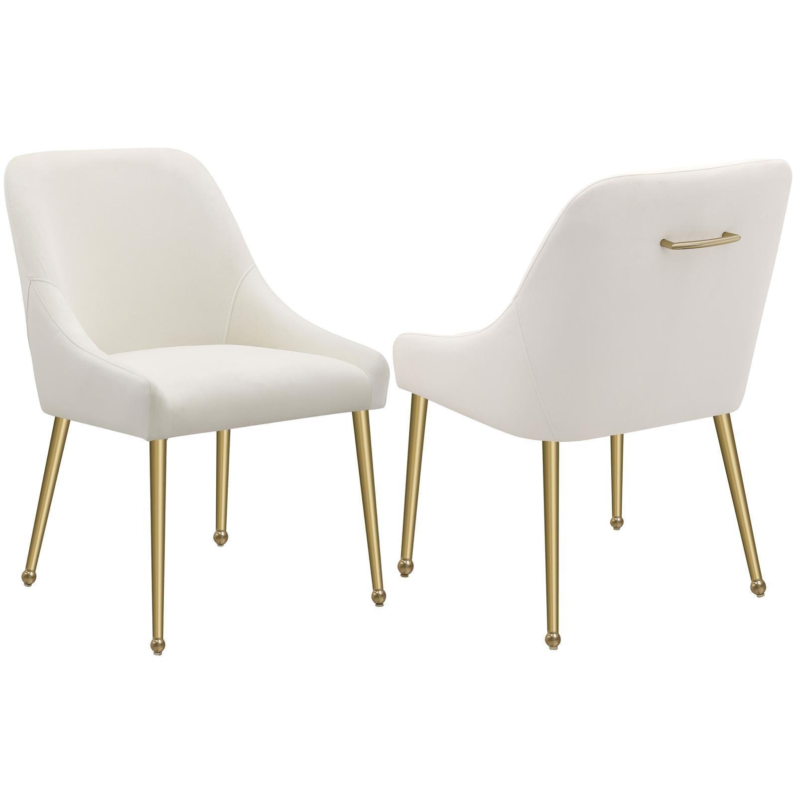 Mayette Parsons Wingback Dining Side Chairs Ivory (Set Of 2) 107562 - Ella Furniture