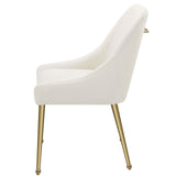 Mayette Parsons Wingback Dining Side Chairs Ivory (Set Of 2) 107562 - Ella Furniture