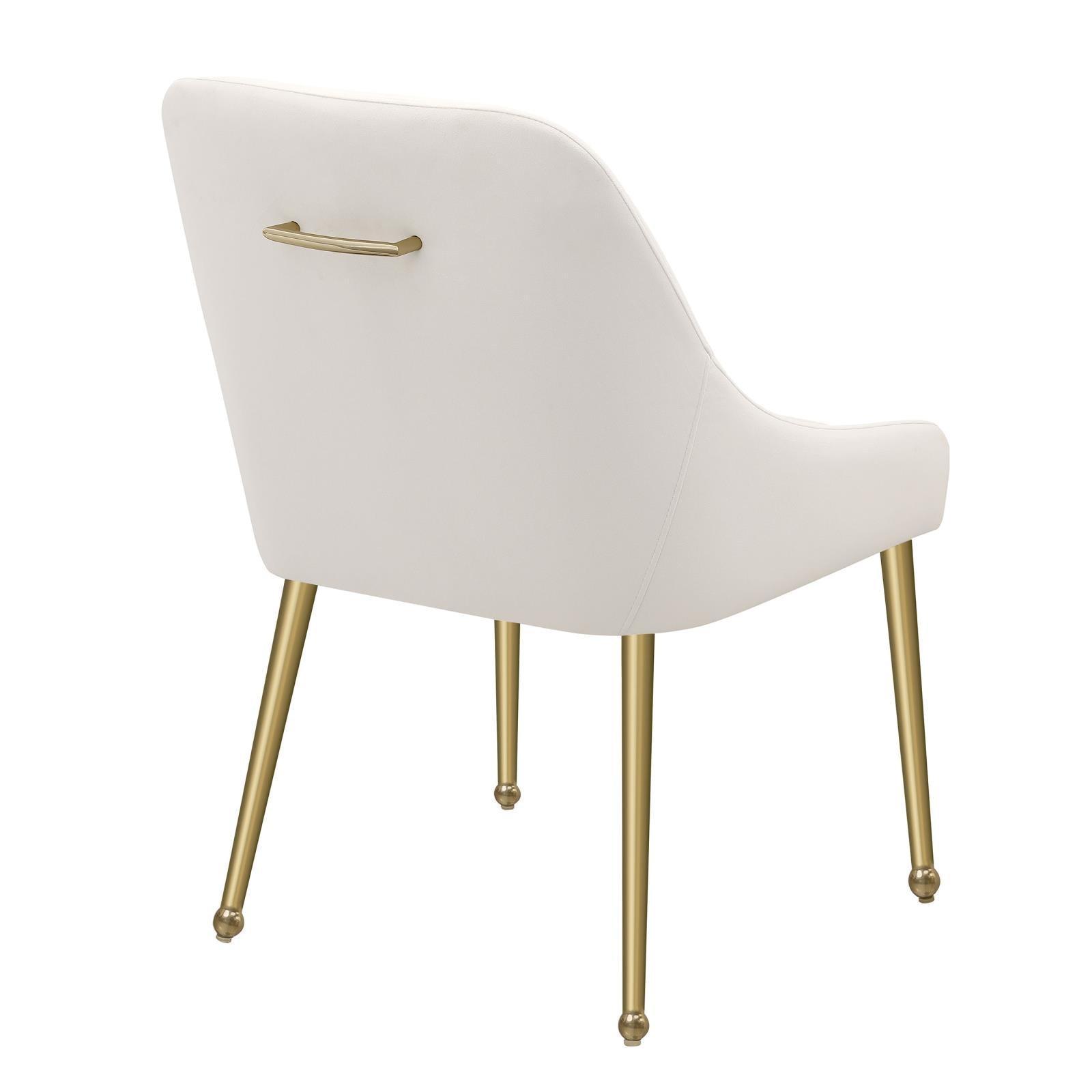 Mayette Parsons Wingback Dining Side Chairs Ivory (Set Of 2) 107562 - Ella Furniture