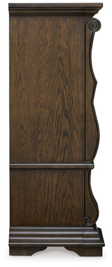 Maylee Dark Brown Chest Of Drawers - Ella Furniture