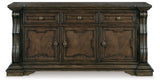 Maylee Dark Brown Dining Buffet - Ella Furniture