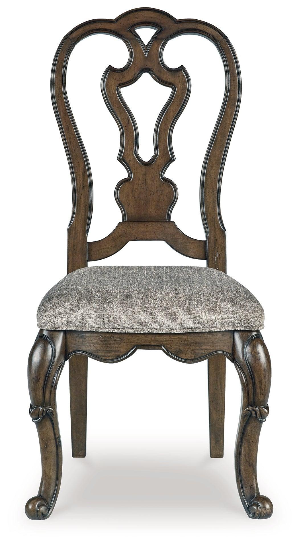 Maylee Dark Brown Dining Chair - Ella Furniture