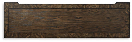 Maylee Dark Brown Dresser - Ella Furniture