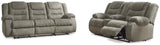 Mccade Cobblestone Sofa And Loveseat - Ella Furniture