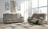 Mccade Cobblestone Sofa And Loveseat - Ella Furniture