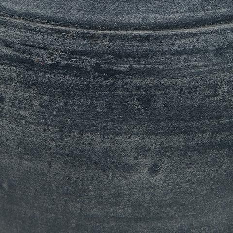 Meadie Distressed Blue Vase - Ella Furniture