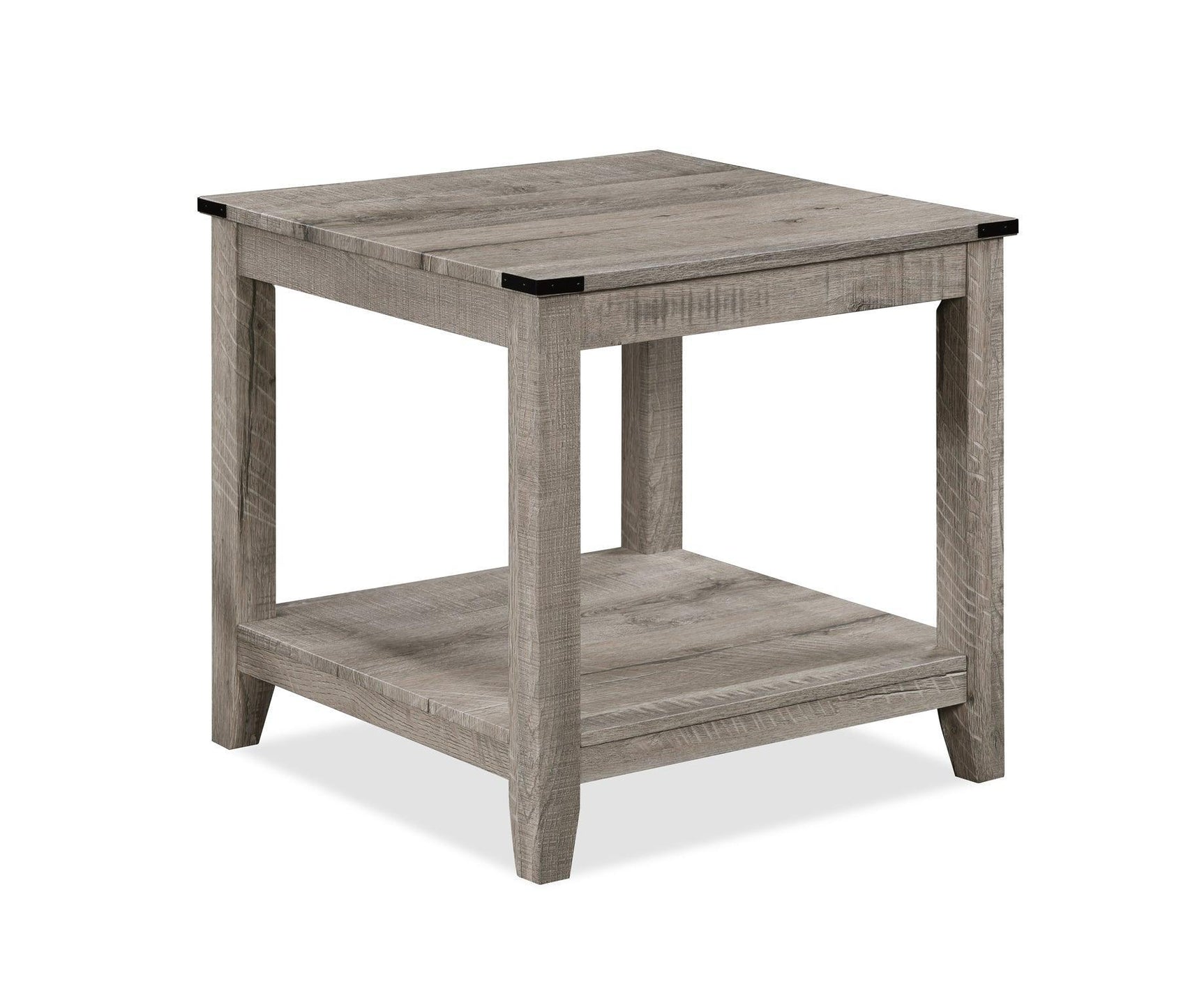 Milton Light Brown Modern Contemporary Solid Wood And Veneers Cocktail Coffee Table - Ella Furniture