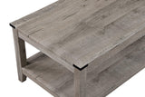 Milton Light Brown Modern Contemporary Solid Wood And Veneers Cocktail Coffee Table - Ella Furniture