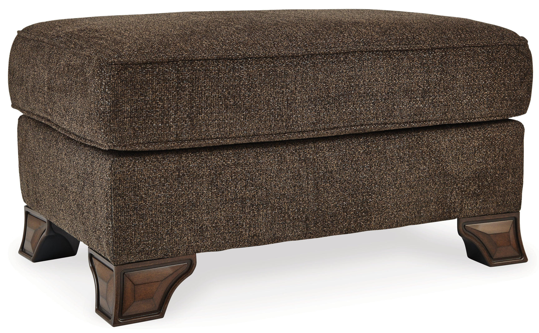 Miltonwood Teak Sofa, Loveseat, Chair And Ottoman - Ella Furniture