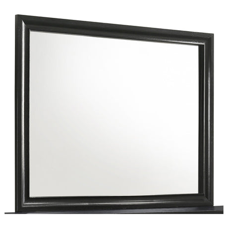 Miranda Storage Black Bedroom Set - Ella Furniture